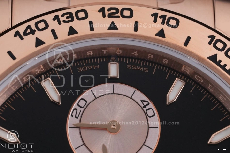 Sub-dial Oyster 784 126505 Dial Bracelet Gain 1:1 ZeroBulk VSF Edition Daytona On DD Black Best Weight RG 0220